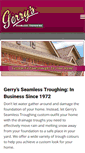 Mobile Screenshot of gerryseavestroughing.com